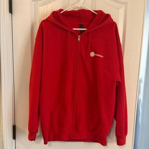 Men's zip up hoodie